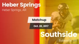 Matchup: Heber Springs High vs. Southside  2017