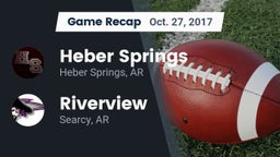 Recap: Heber Springs  vs. Riverview  2017