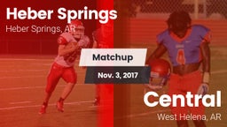 Matchup: Heber Springs High vs. Central  2017