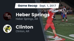 Recap: Heber Springs  vs. Clinton  2017