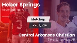 Matchup: Heber Springs High vs. Central Arkansas Christian 2018