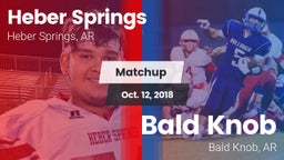 Matchup: Heber Springs High vs. Bald Knob  2018