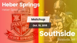 Matchup: Heber Springs High vs. Southside  2018