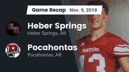 Recap: Heber Springs  vs. Pocahontas  2018
