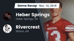 Recap: Heber Springs  vs. Rivercrest  2018