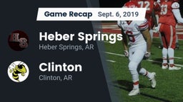 Recap: Heber Springs  vs. Clinton  2019