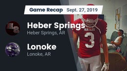 Recap: Heber Springs  vs. Lonoke  2019