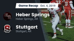 Recap: Heber Springs  vs. Stuttgart  2019