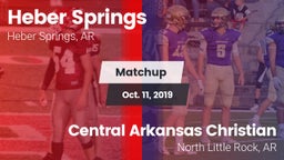 Matchup: Heber Springs High vs. Central Arkansas Christian 2019