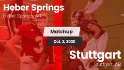 Matchup: Heber Springs High vs. Stuttgart  2020