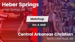 Matchup: Heber Springs High vs. Central Arkansas Christian 2020