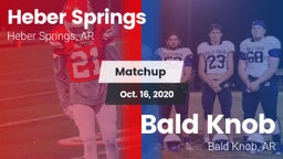 Matchup: Heber Springs High vs. Bald Knob  2020