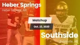 Matchup: Heber Springs High vs. Southside  2020