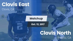 Matchup: Clovis East High vs. Clovis North  2017