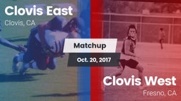 Matchup: Clovis East High vs. Clovis West  2017