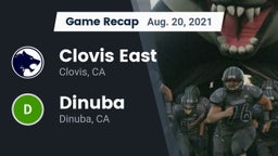 Recap: Clovis East  vs. Dinuba  2021
