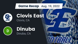 Recap: Clovis East  vs. Dinuba  2022