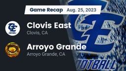 Recap: Clovis East  vs. Arroyo Grande  2023