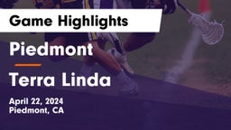 Piedmont  vs Terra Linda  Game Highlights - April 22, 2024