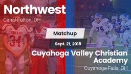 Matchup: Northwest vs. Cuyahoga Valley Christian Academy  2018