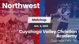 Matchup: Northwest vs. Cuyahoga Valley Christian Academy  2019