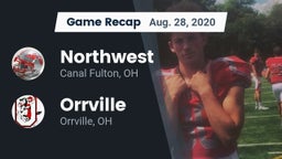 Recap: Northwest  vs. Orrville  2020