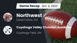 Recap: Northwest  vs. Cuyahoga Valley Christian Academy  2023