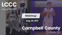 Matchup: LCCC vs. Campbell County  2017