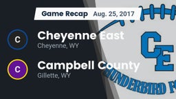 Recap: Cheyenne East  vs. Campbell County  2017
