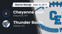 Recap: Cheyenne East  vs. Thunder Basin  2017