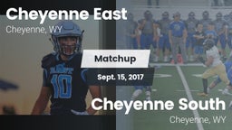 Matchup: Cheyenne East vs. Cheyenne South  2017