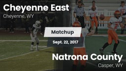 Matchup: Cheyenne East vs. Natrona County  2017