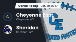 Recap: Cheyenne East  vs. Sheridan  2017