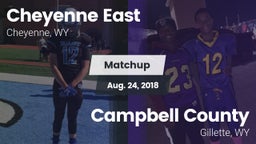 Matchup: Cheyenne East vs. Campbell County  2018