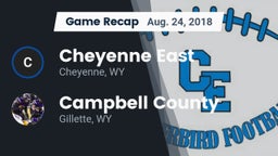 Recap: Cheyenne East  vs. Campbell County  2018