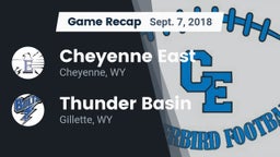 Recap: Cheyenne East  vs. Thunder Basin  2018