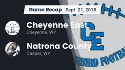 Recap: Cheyenne East  vs. Natrona County  2018