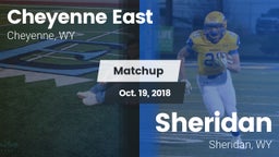 Matchup: Cheyenne East vs. Sheridan  2018