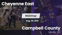 Matchup: Cheyenne East vs. Campbell County  2019