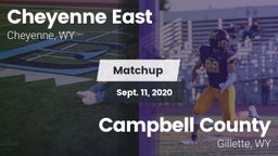 Matchup: Cheyenne East vs. Campbell County  2020