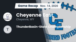 Recap: Cheyenne East  vs. ThunderBasin-State Championship 2020