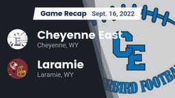 Recap: Cheyenne East  vs. Laramie  2022