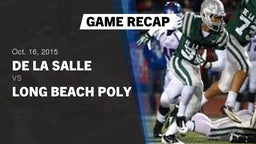Recap: De La Salle  vs. Long Beach Poly  2015