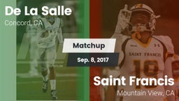 Matchup: De La Salle High vs. Saint Francis  2017