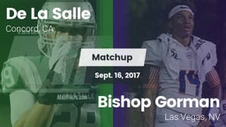 Matchup: De La Salle High vs. Bishop Gorman  2017