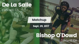 Matchup: De La Salle High vs. Bishop O'Dowd  2017
