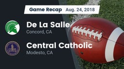 Recap: De La Salle  vs. Central Catholic  2018