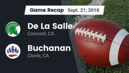 Recap: De La Salle  vs. Buchanan  2018
