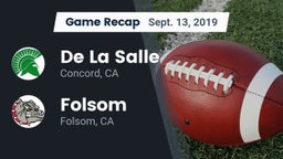 Recap: De La Salle  vs. Folsom  2019