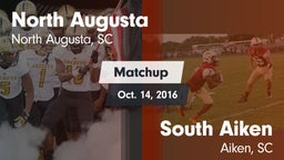 Matchup: North Augusta High vs. South Aiken  2016